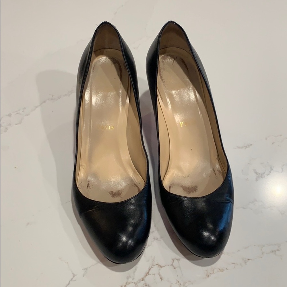 Christian Louboutin black pumps